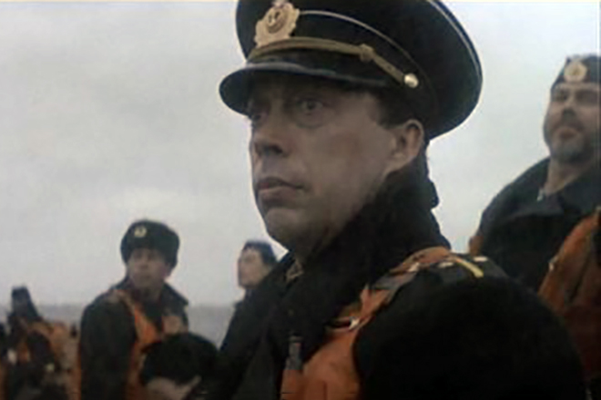 Tim Curry in the movie The Hunt for Red October