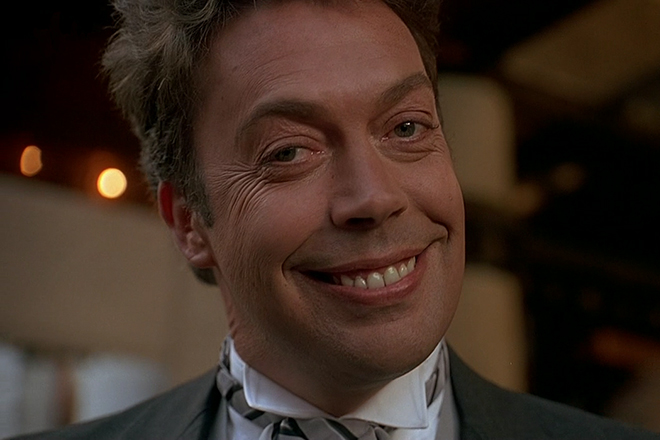 Tim Curry in the movie Home Alone 2: Lost in New York