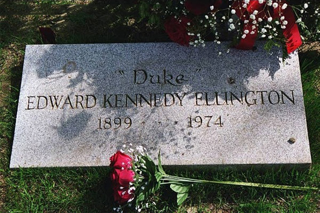 Duke Ellington’s tomb