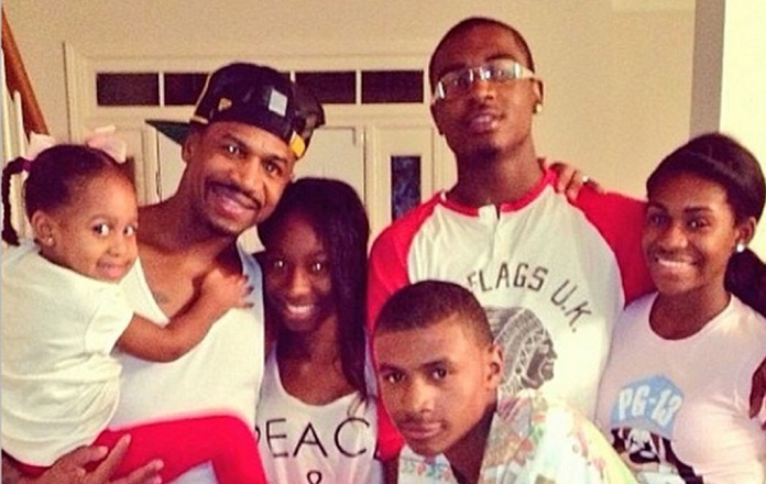 Stevie J and his kids