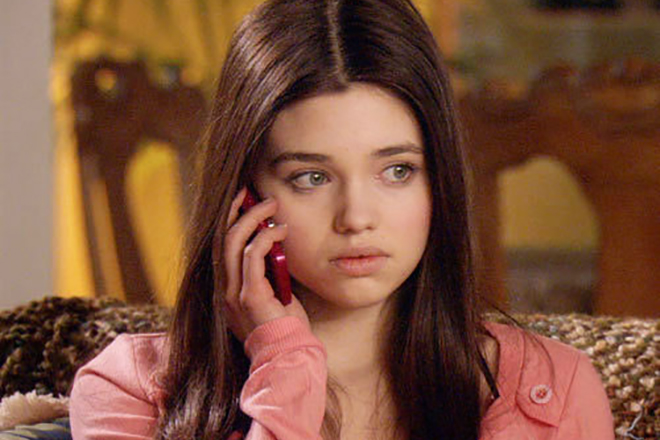 India Eisley in the series The Secret Life of the American Teenager
