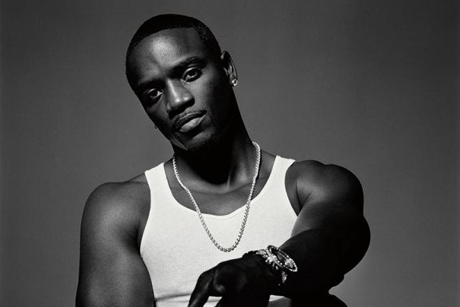 The rapper Akon