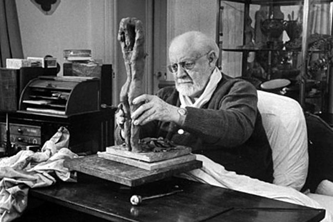 Sculptor Henri Matisse