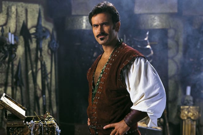 Bruce Campbell in the series Xena: Warrior Princess