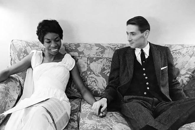 Nina Simone and her first husband, Donald Ross