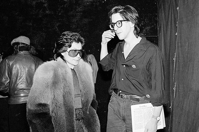 Yoko Ono and Sam Havadtoy