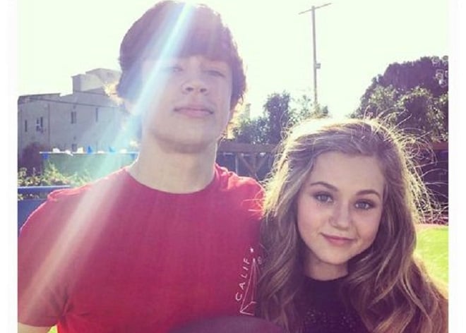 Brec Bassinger and Hayes
