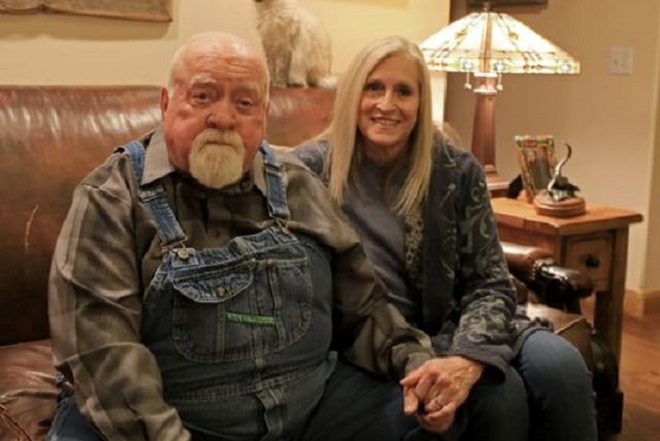Wilford Brimley with Beverly Berry