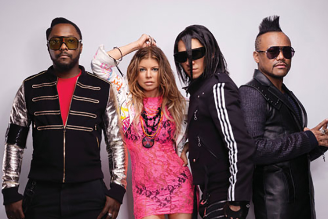Fergie in Black Eyed Peas