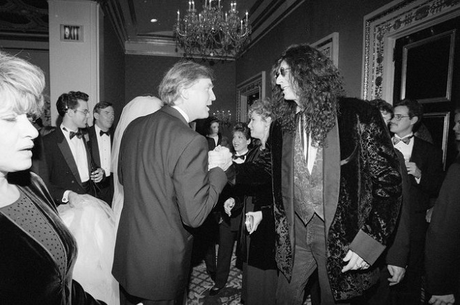 Howard Stern at Trump’s 1993 wedding