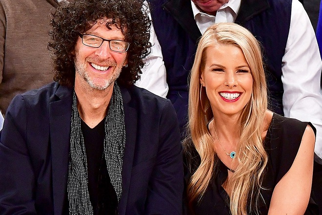 Howard Stern with Beth Ostrosky