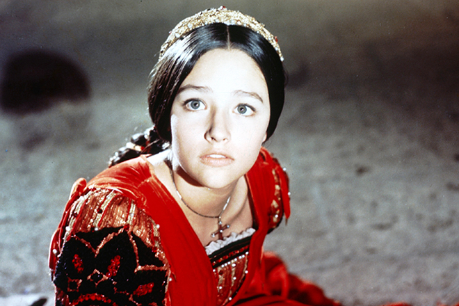 Olivia Hussey in Romeo and Juliet
