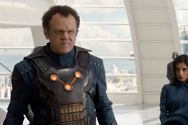 John C. Reilly in the movie Guardians of the Galaxy