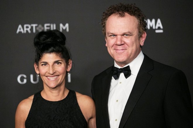 John C. Reilly and his wife, Alison Dickey