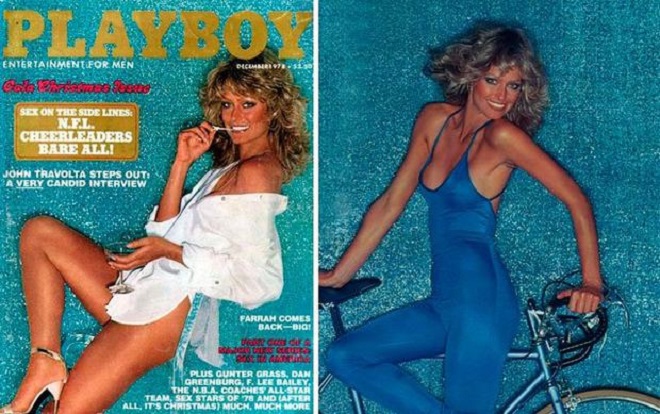 Farrah Fawcet for Playboy