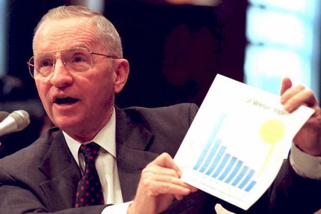 Texas billionaire and former US presidential candidate Ross Perot