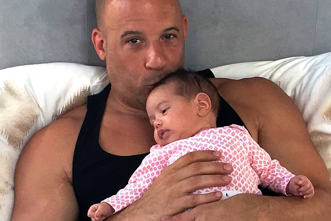 Vin Diesel with his daughter | Assignmentx