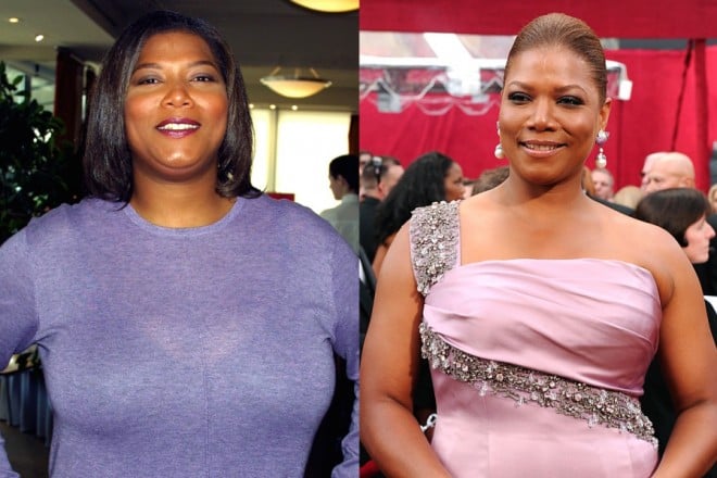 Queen Latifah before and after breast surgery