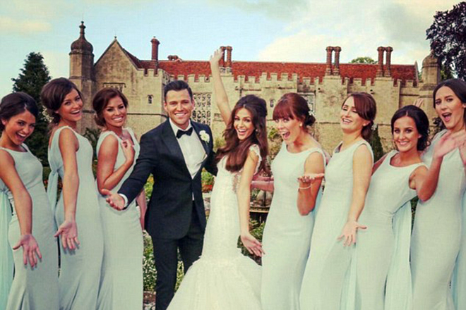 Michelle Keegan and Mark Wright’s wedding