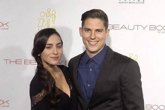 Sean Faris with his wife, Cherie Daly