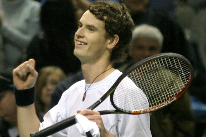 Young Andy Murray