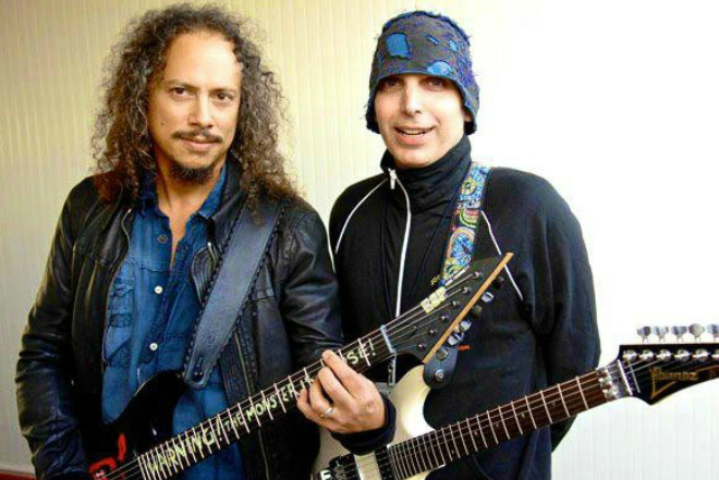 Kirk Hammett and Joe Satriani