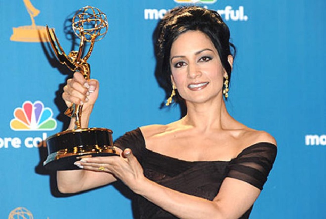 Archie Panjabi Wins Outstanding Supporting Actress Emmy for "The Good Wife"