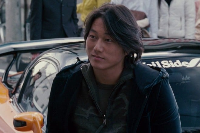 Sung Kang in the movie The Fast and the Furious: Tokyo Drift