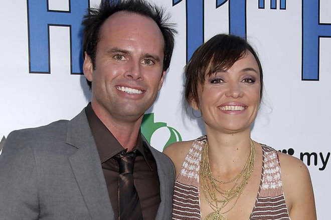 Walton Goggins with his wife, Nadia Conners