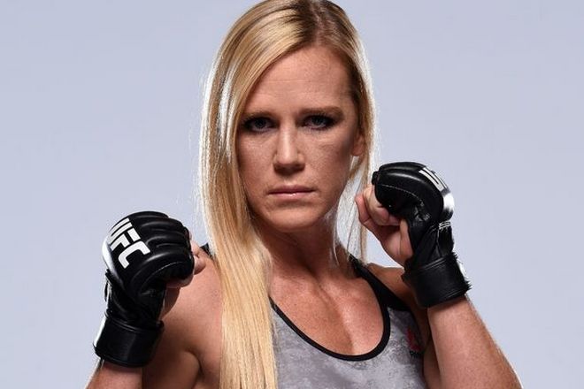 The fighter Holly Holm