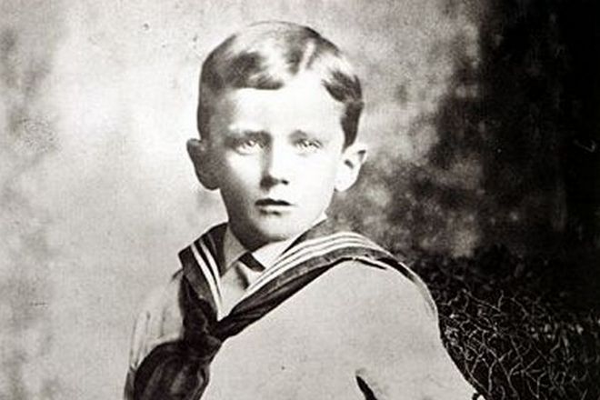 James Joyce as a child