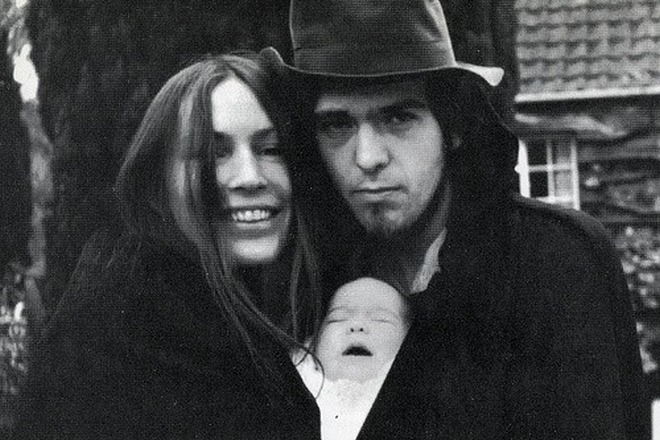 Peter Gabriel with his wife Jill Moore and daughter Anna-Marie