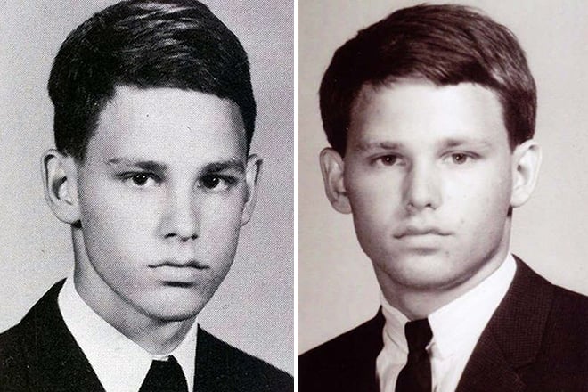 Jim Morrison as a school and university student