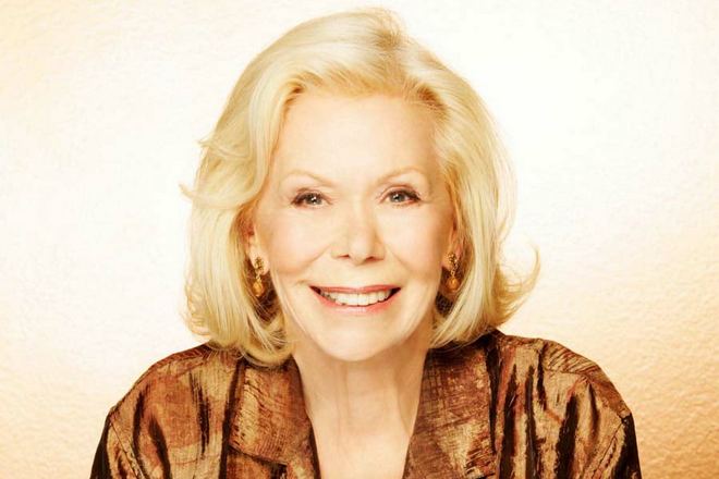 The writer Louise Hay