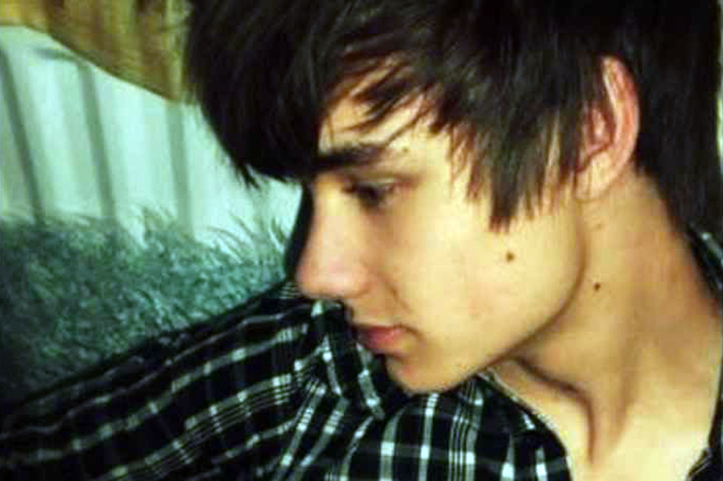 Liam Payne in his youth