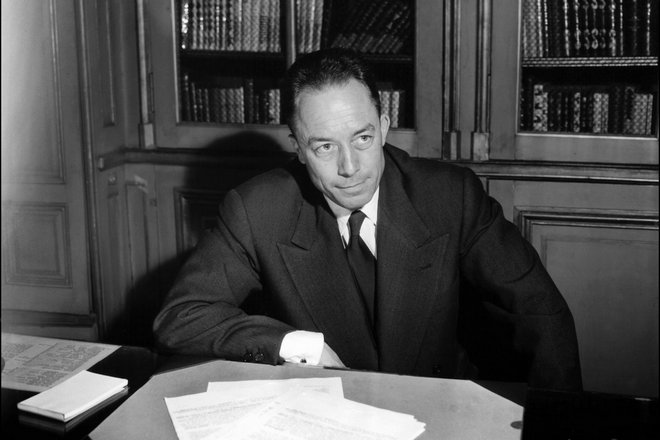 The writer Albert Camus