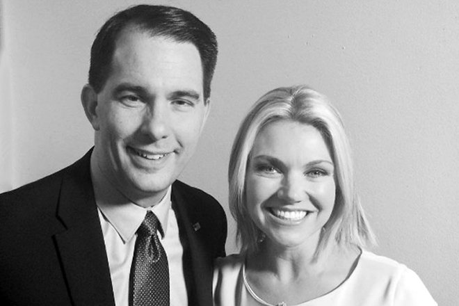 Heather Nauert with her husband, Scott Norby