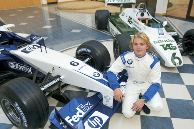 Photo Young racing driver Nico Rosberg