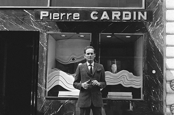 Pierre Cardin and his store