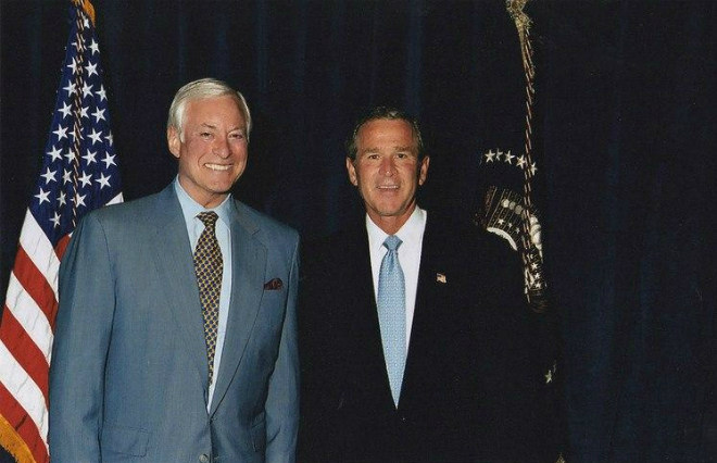Brian Tracy and George Bush Jr.