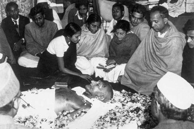 Mahatma Gandhi’s funeral