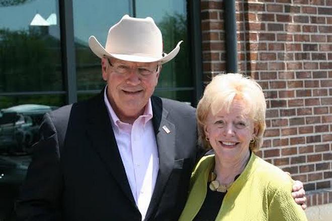 Dick Cheney and his wife, Lynne