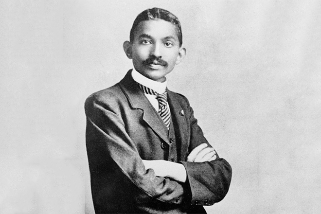 Young Mahatma Gandhi