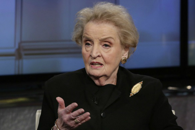 Madeleine Albright has starred in a movie