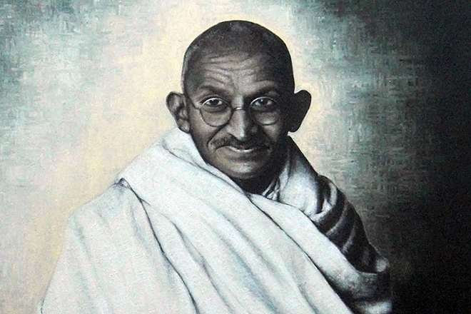 Mahatma Gandhi was the father of the nation