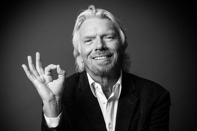 The entrepreneur Richard Branson