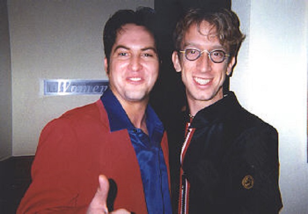 Andy Dick and David Strickland