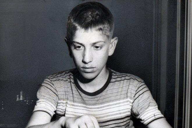 Bobby Fischer in his childhood