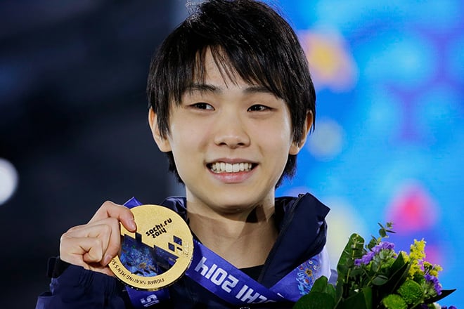 Yuzuru Hanyu at the 2014 Olympics Games