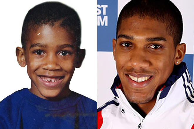 Anthony Joshua in his childhood and youth
